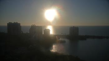 Weather camera view of Naples Grande Beach Resort.