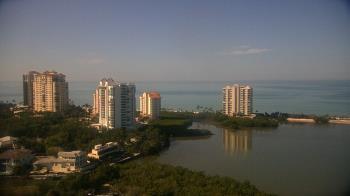 Weather camera view of Naples Grande Beach Resort.