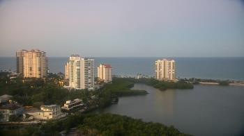 Weather camera view of Naples Grande Beach Resort.
