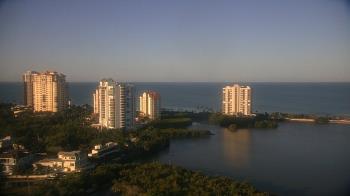 Weather camera view of Naples Grande Beach Resort.
