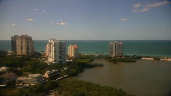 Weather camera view of Naples Grande Beach Resort.