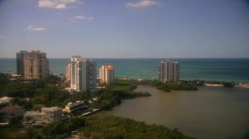 Weather camera view of Naples Grande Beach Resort.