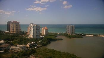 Weather camera view of Naples Grande Beach Resort.