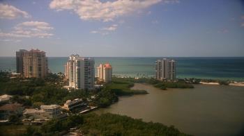 Weather camera view of Naples Grande Beach Resort.