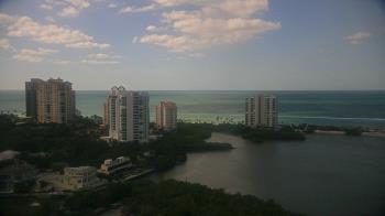 Weather camera view of Naples Grande Beach Resort.