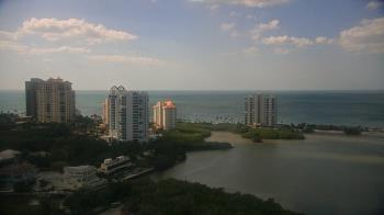 Weather camera view of Naples Grande Beach Resort.
