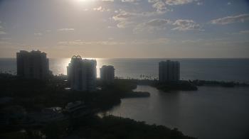 Weather camera view of Naples Grande Beach Resort.