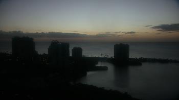 Weather camera view of Naples Grande Beach Resort.