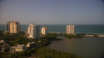 Weather camera view of Naples Grande Beach Resort.