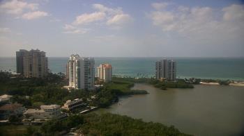 Weather camera view of Naples Grande Beach Resort.