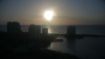 Weather camera view of Naples Grande Beach Resort.