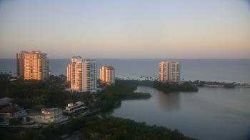 Weather camera view of Naples Grande Beach Resort.