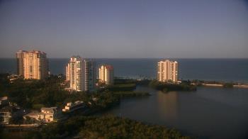 Weather camera view of Naples Grande Beach Resort.
