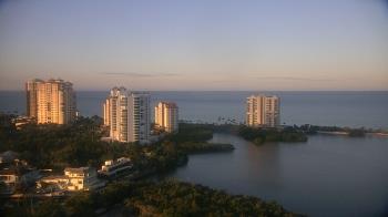 Weather camera view of Naples Grande Beach Resort.