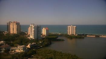 Weather camera view of Naples Grande Beach Resort.