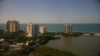 Weather camera view of Naples Grande Beach Resort.