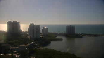 Weather camera view of Naples Grande Beach Resort.