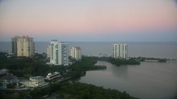 Weather camera view of Naples Grande Beach Resort.