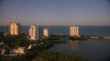 Weather camera view of Naples Grande Beach Resort.