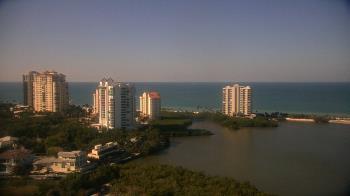 Weather camera view of Naples Grande Beach Resort.