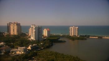 Weather camera view of Naples Grande Beach Resort.