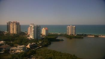 Weather camera view of Naples Grande Beach Resort.