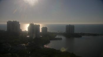 Weather camera view of Naples Grande Beach Resort.