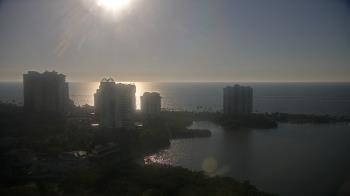 Weather camera view of Naples Grande Beach Resort.