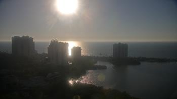 Weather camera view of Naples Grande Beach Resort.