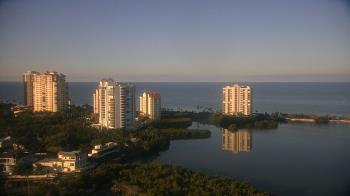 Weather camera view of Naples Grande Beach Resort.