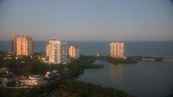 Weather camera view of Naples Grande Beach Resort.