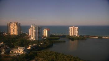 Weather camera view of Naples Grande Beach Resort.