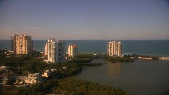 Weather camera view of Naples Grande Beach Resort.