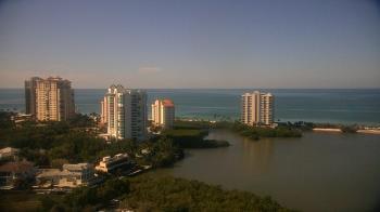 Weather camera view of Naples Grande Beach Resort.