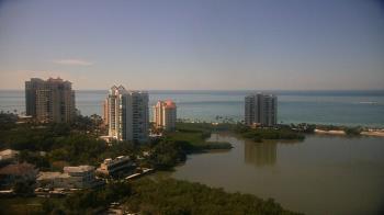 Weather camera view of Naples Grande Beach Resort.