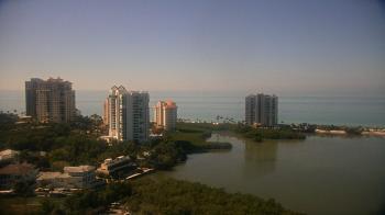 Weather camera view of Naples Grande Beach Resort.