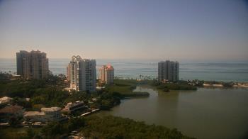 Weather camera view of Naples Grande Beach Resort.