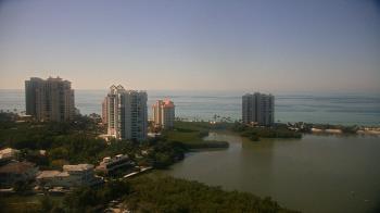 Weather camera view of Naples Grande Beach Resort.
