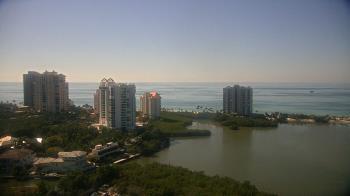 Weather camera view of Naples Grande Beach Resort.