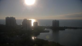 Weather camera view of Naples Grande Beach Resort.