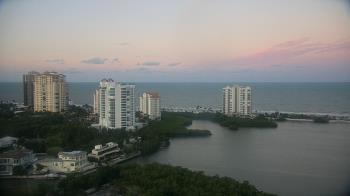 Weather camera view of Naples Grande Beach Resort.