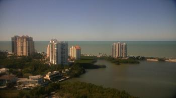 Weather camera view of Naples Grande Beach Resort.