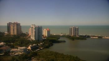Weather camera view of Naples Grande Beach Resort.