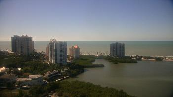Weather camera view of Naples Grande Beach Resort.