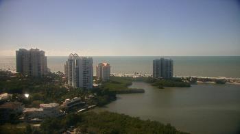 Weather camera view of Naples Grande Beach Resort.