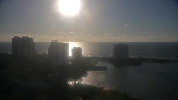 Weather camera view of Naples Grande Beach Resort.