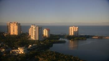 Weather camera view of Naples Grande Beach Resort.