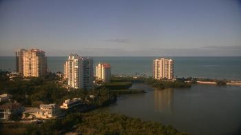 Weather camera view of Naples Grande Beach Resort.