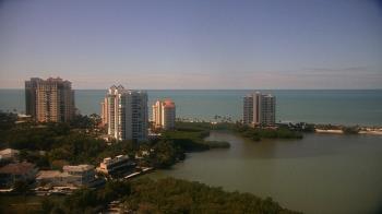 Weather camera view of Naples Grande Beach Resort.