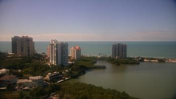 Weather camera view of Naples Grande Beach Resort.